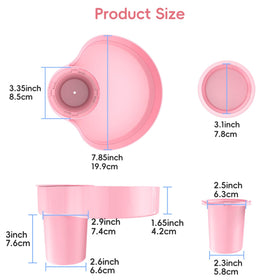 PPTSLID durable ABS plastic tray is CPC certified safe
