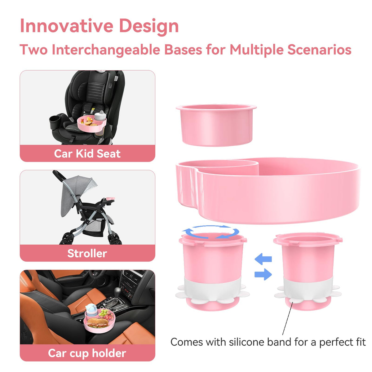 PPTSLID EVA band ensures a perfect fit on car seats