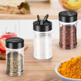 PPXHFV compact jars fit tight spaces on countertops and cabinets.