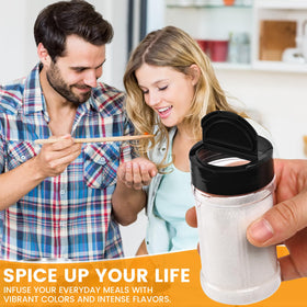 PPXHFV BPA-free containers keep herbs and powders safely stored.