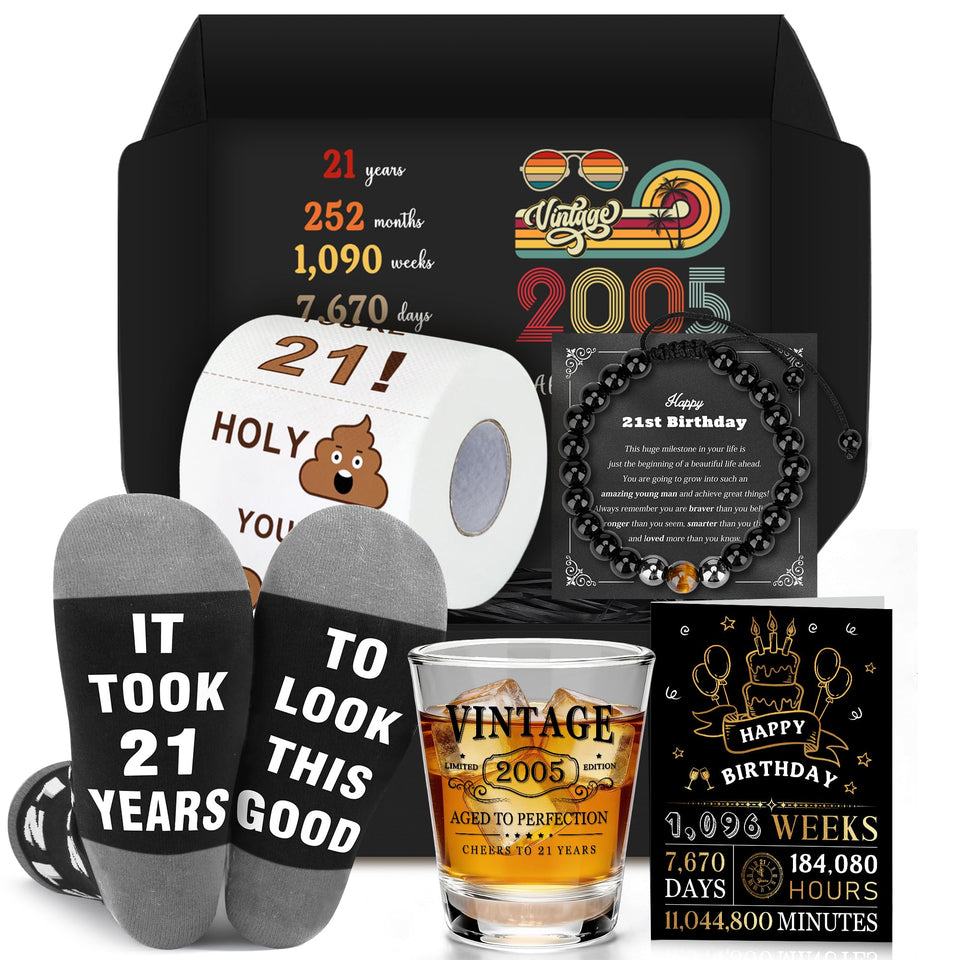 Pradnel 21st birthday shot glass for memorable toasts and milestone celebrations