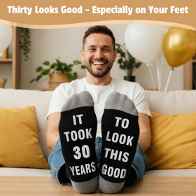 Pradnel 30th birthday gift card for him included.