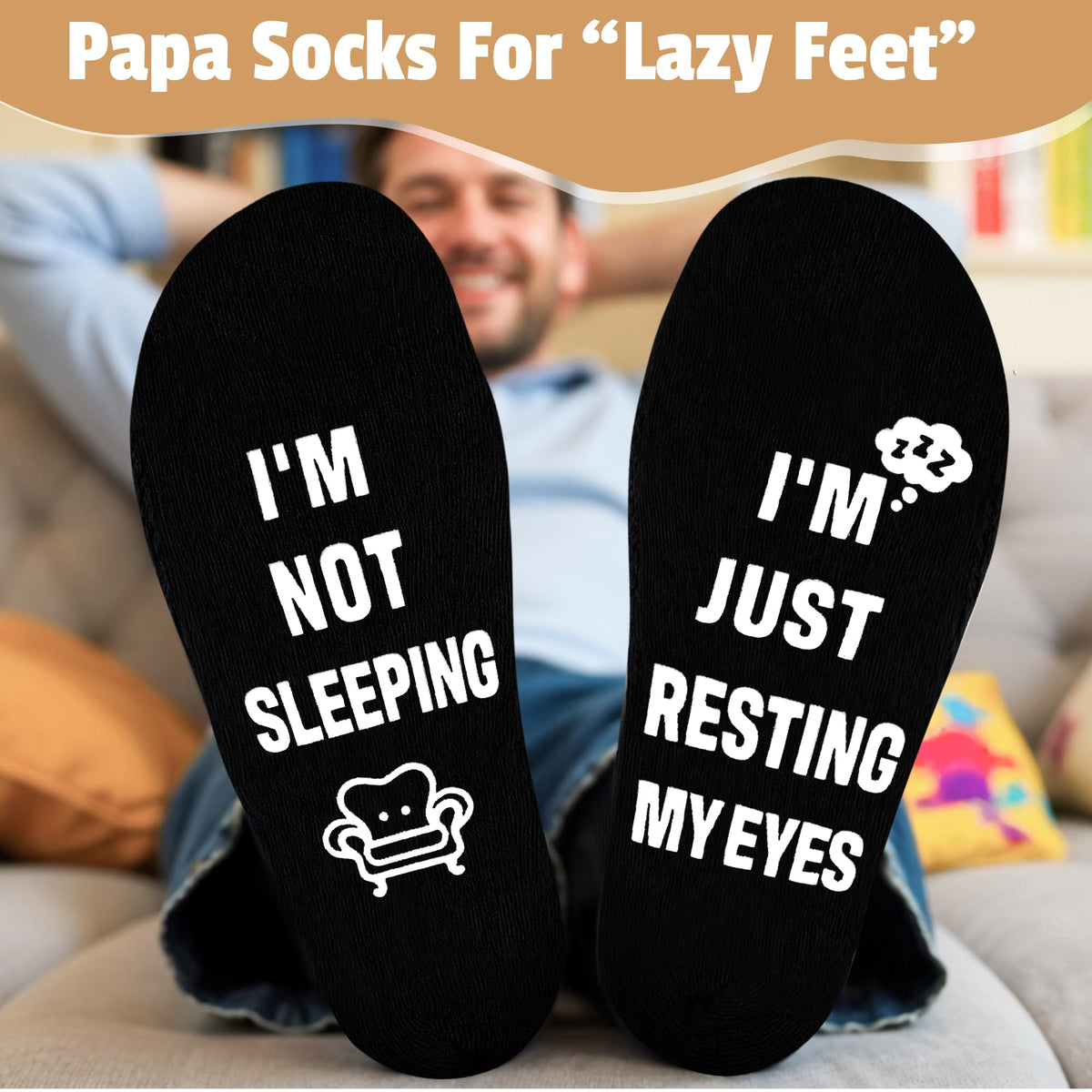 Pradnel papa gifts cozy socks, soft cotton comfort for all-day wear