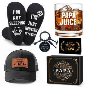 Pradnel papa gifts gift box with six items, ready to give for birthdays and holidays