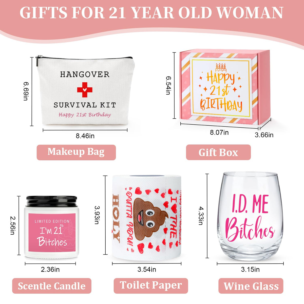 Pradnel pink gift packaging tray highlights a thoughtful present.