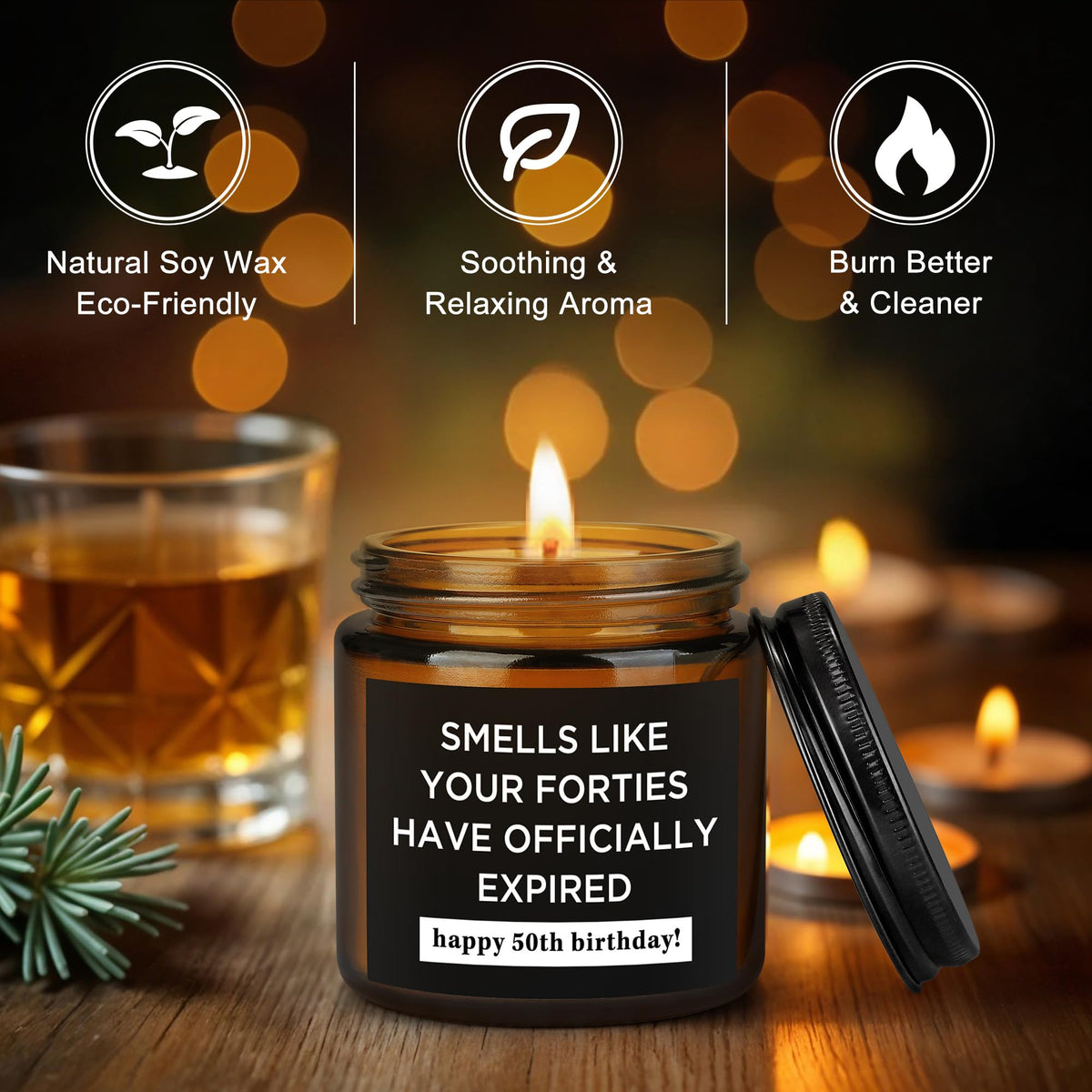 Pradnel scented candle adds a fresh fragrance to the celebration