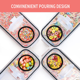 Stackable PRAKI design to save kitchen cabinet space.
