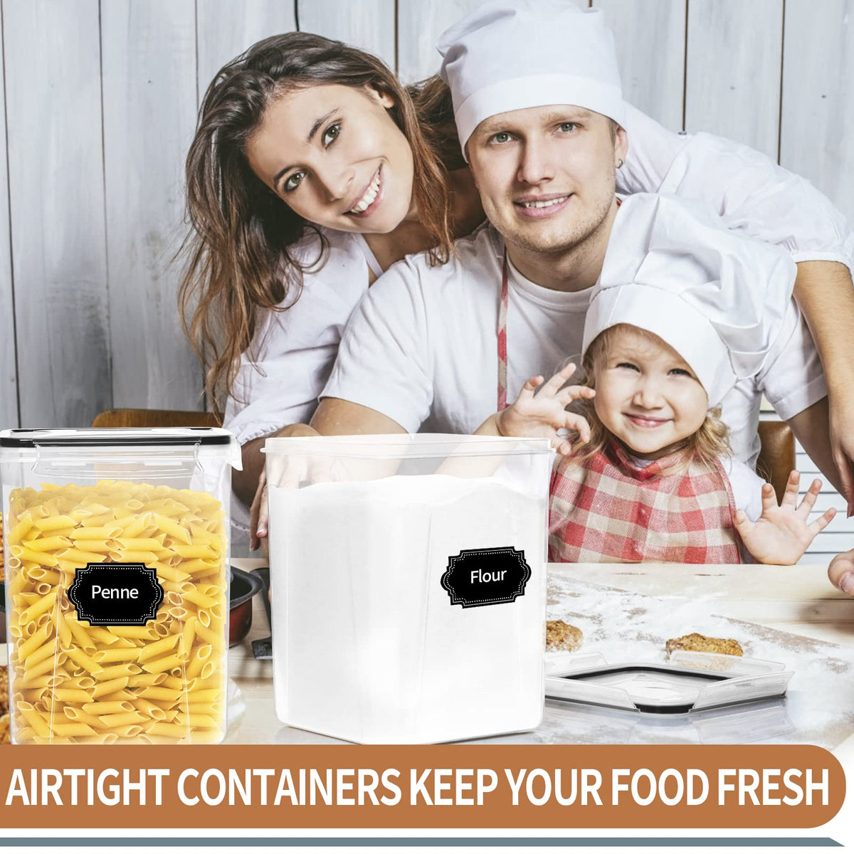 PRAKI marker for labeling containers quickly and clearly.