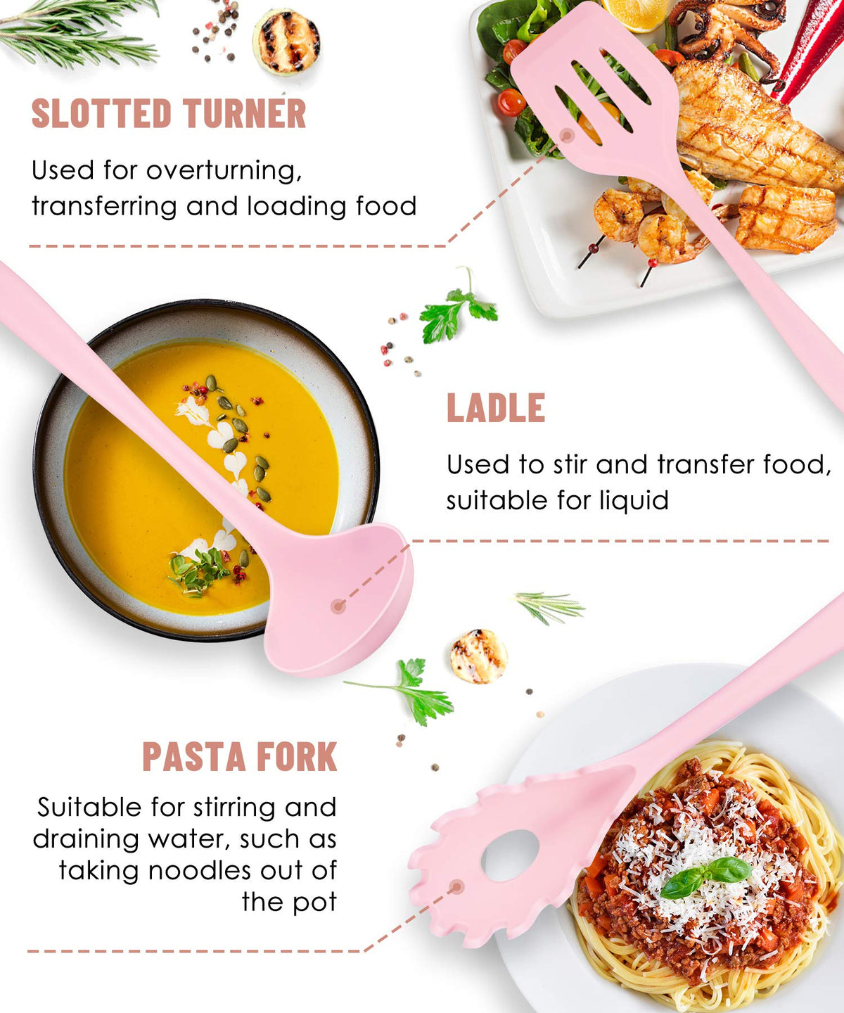 Pranski slotted spoon drains liquids without splashing
