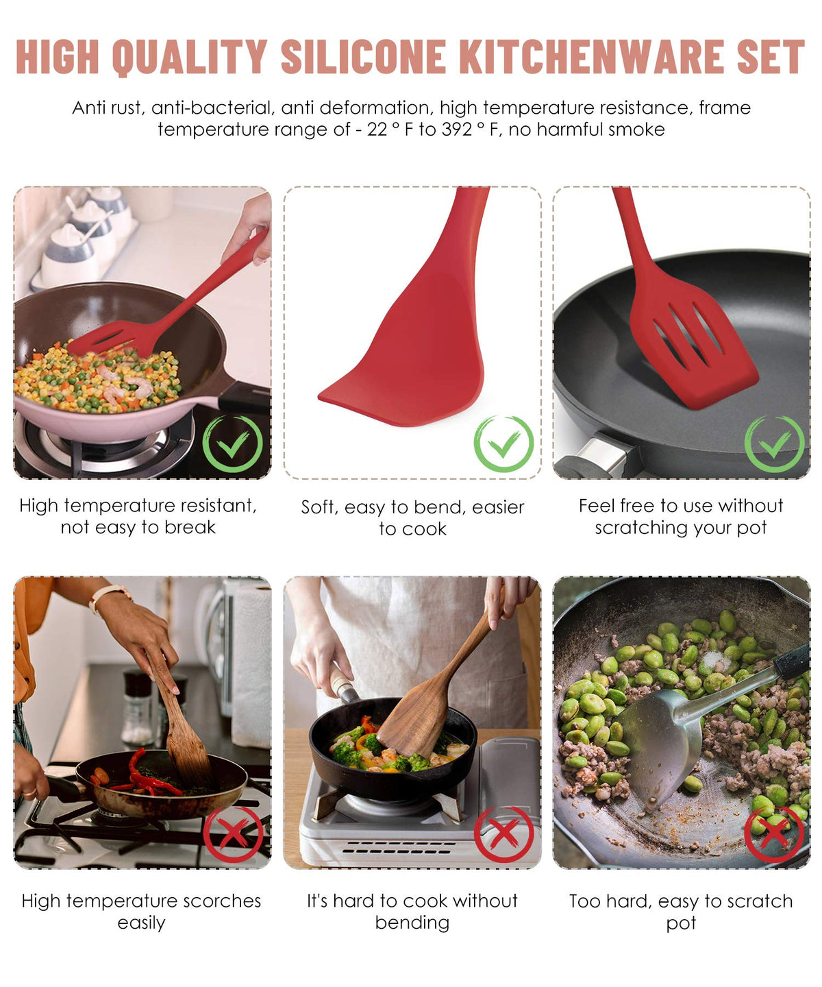 Pranski spoonula, combined spoon and spatula for flipping and scooping