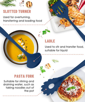 Pranski kitchen tong silicone with comfortable grip for flipping.