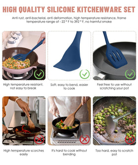 Pranski pasta fork silicone for easy, clump-free servings.