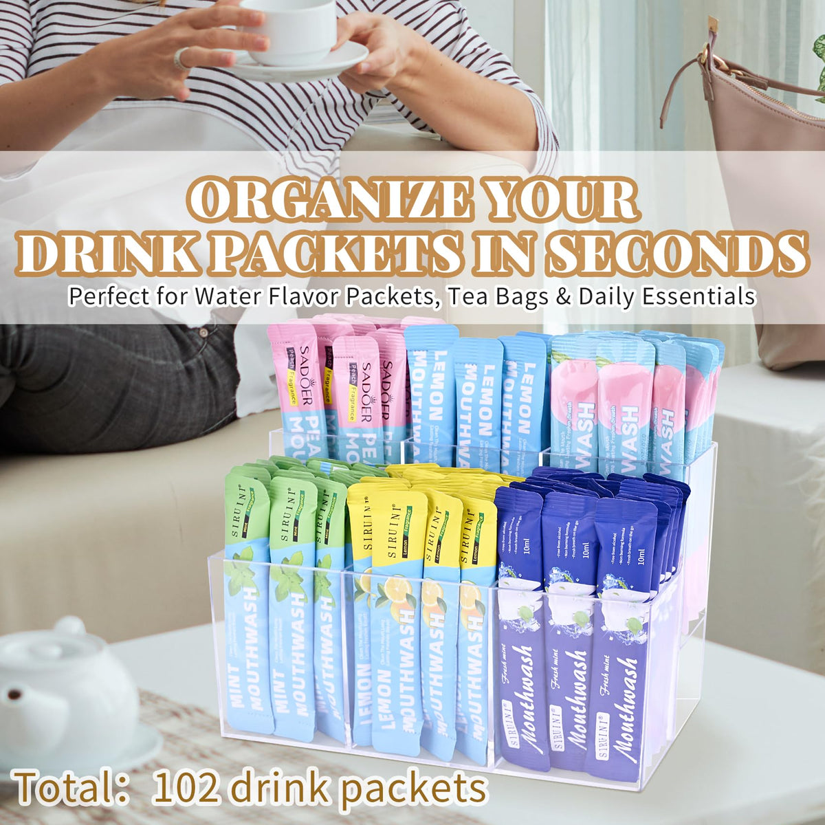 Prdingfy organized pantry setup demonstrates versatile storage for drinks and condiments