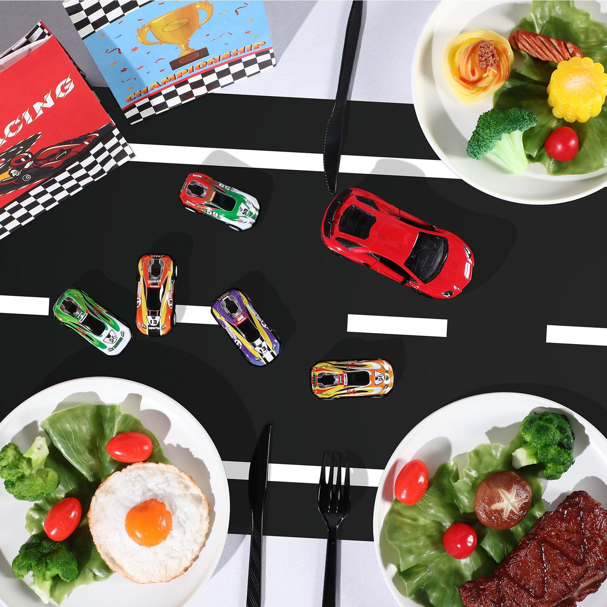 Preboun 14x108 inch runner covers large tables for gatherings