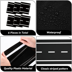 Preboun race-themed runner on a dining table boosts party ambiance for kids
