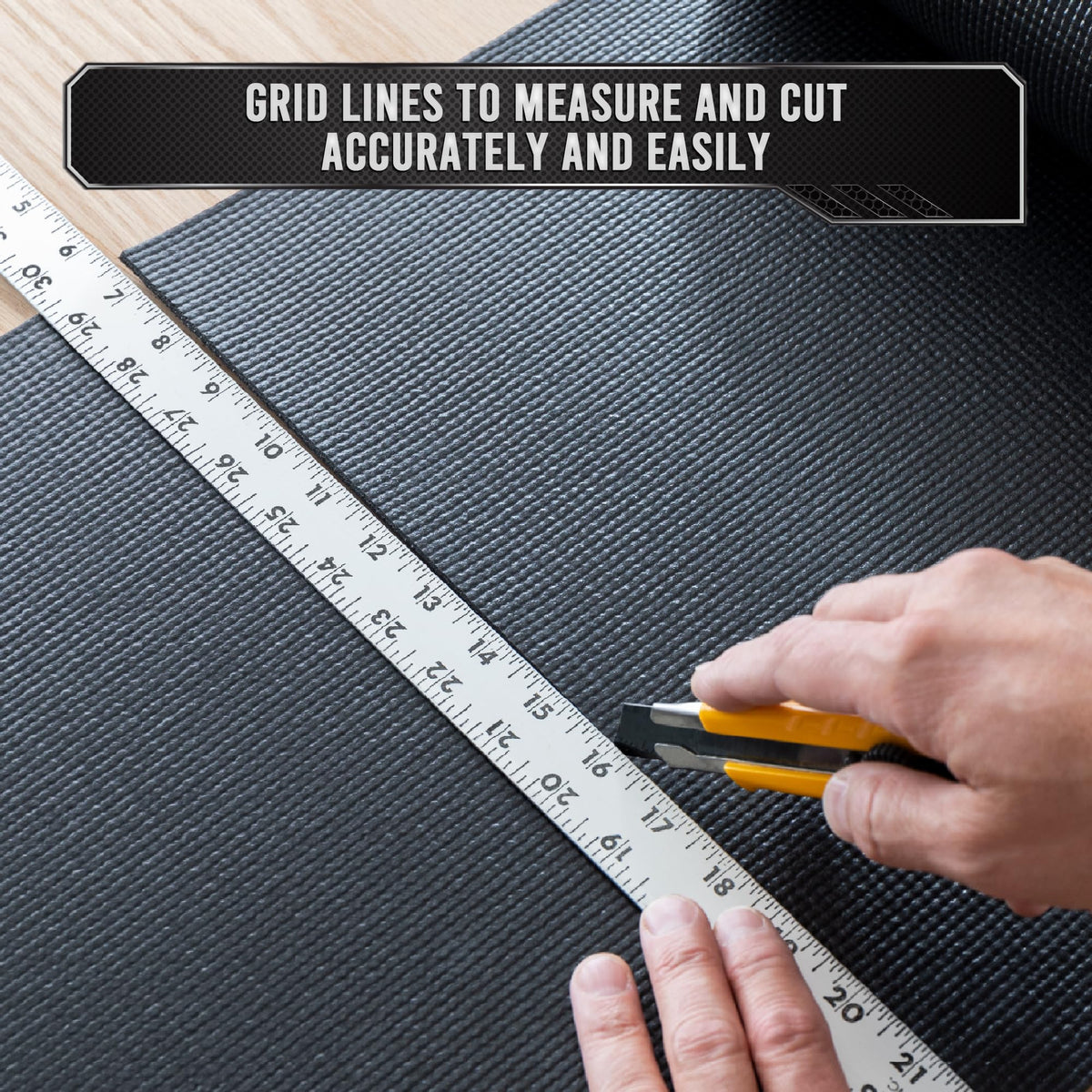 Precision Defined memory-foam-like liner offers slip resistance and tools stay in place