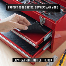 Tools stay secure on Precision Defined liner during transport.