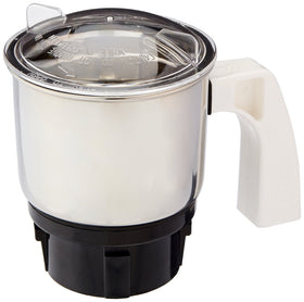 Preethi chutney jar 0.4L for Eco Plus enables quick, precise chutney grinding.