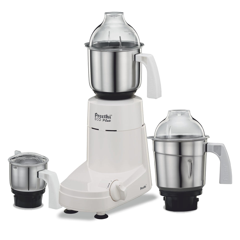 Preethi Eco Plus MG-138 top view, compact design suitable for small kitchens