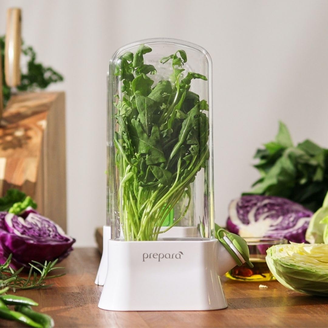 Prepara Herb Savor Eco clear greenhouse view herbs while staying hydrated
