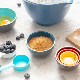 Prepara pinch bowls display capacity marks for precise measuring during cooking