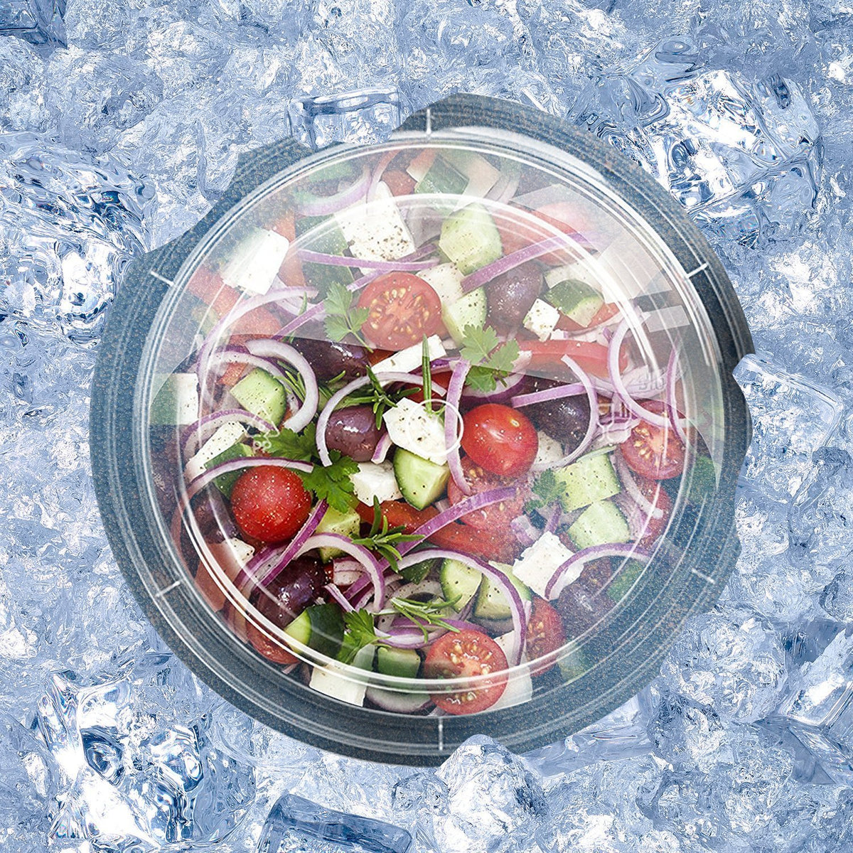 Freezer and microwave-safe containers for leftovers.