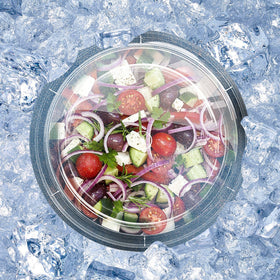 Freezer and microwave-safe containers for leftovers.