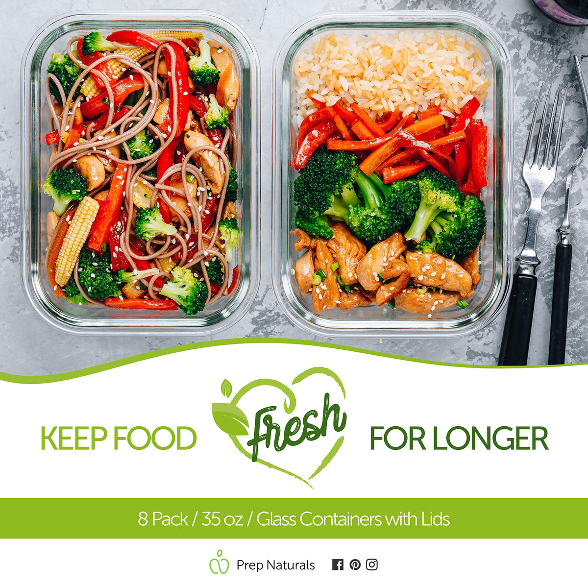 Multi-compartment design aids portion control and varied meals.