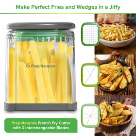 Prep Naturals safety glove included for safer slicing with this cutter
