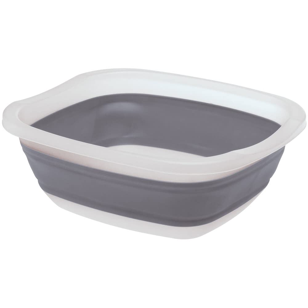 PrepWorks collapsible tub elevated on raised feet for efficient drainage