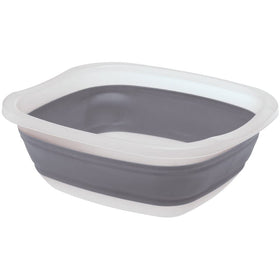 PrepWorks collapsible tub elevated on raised feet for efficient drainage