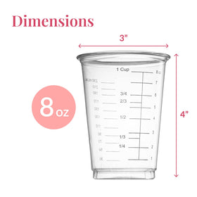 Prestee disposable cups for paint and resin—no cleanup necessary after use.