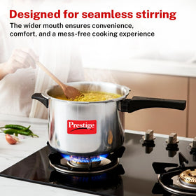 Prestige Popular 5L overpressure protection MSP ensures safety during cooking