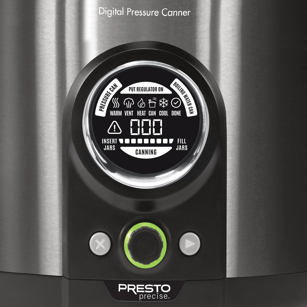 Presto 02144 safety features and lid lock for secure operation.