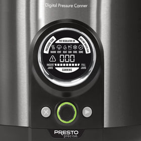 Presto 02144 safety features and lid lock for secure operation.