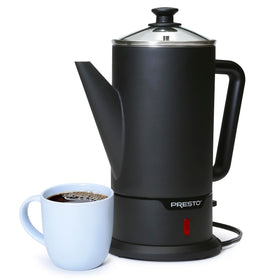 Presto 02815 versatile brew capacity from 2 to 12 cups for gatherings.