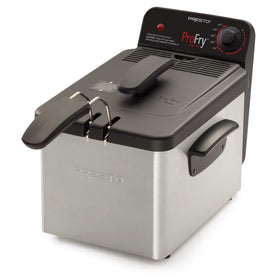 Presto 05461 stainless-steel body shows durable construction and easy cleaning