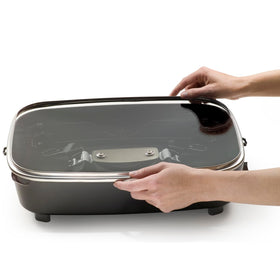 Presto 06857 skillet with tempered glass lid and stay-cool handle enables safe, visible cooking.