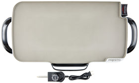 Presto 07062 ceramic-textured surface enables easy release and quick cleanup