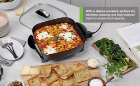Presto 07117 dishwasher-safe skillet after removing heat control