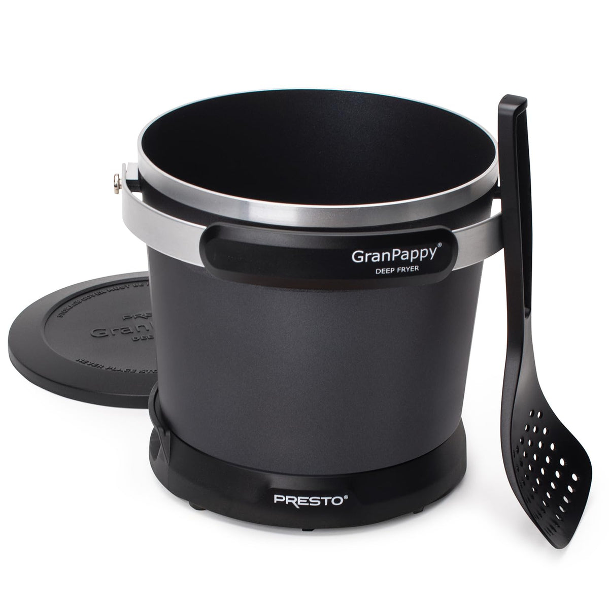 GranPappy deep fryer demonstrates quick preheat and automatic temperature control.