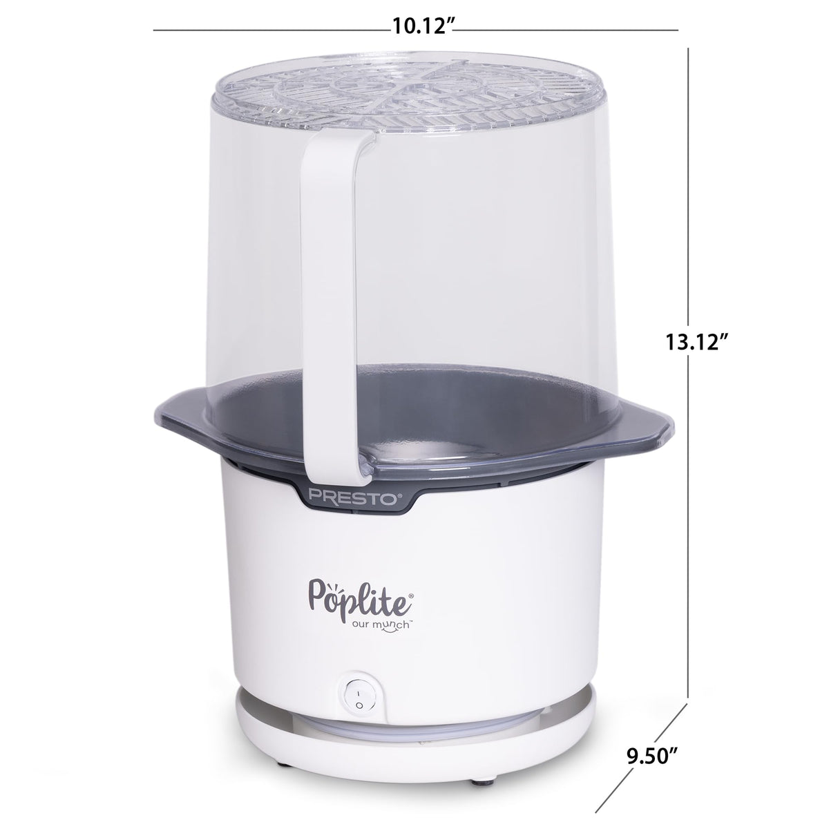 Presto PopLite compact storage with cord wrap neatly stowed