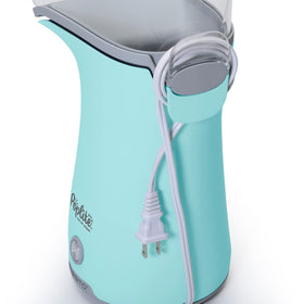 Presto PopLite Plus produces 18-cup batches of popcorn for sharing with friends.