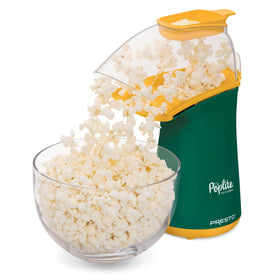 Presto PopLite ready-to-serve popcorn, light and crisp.