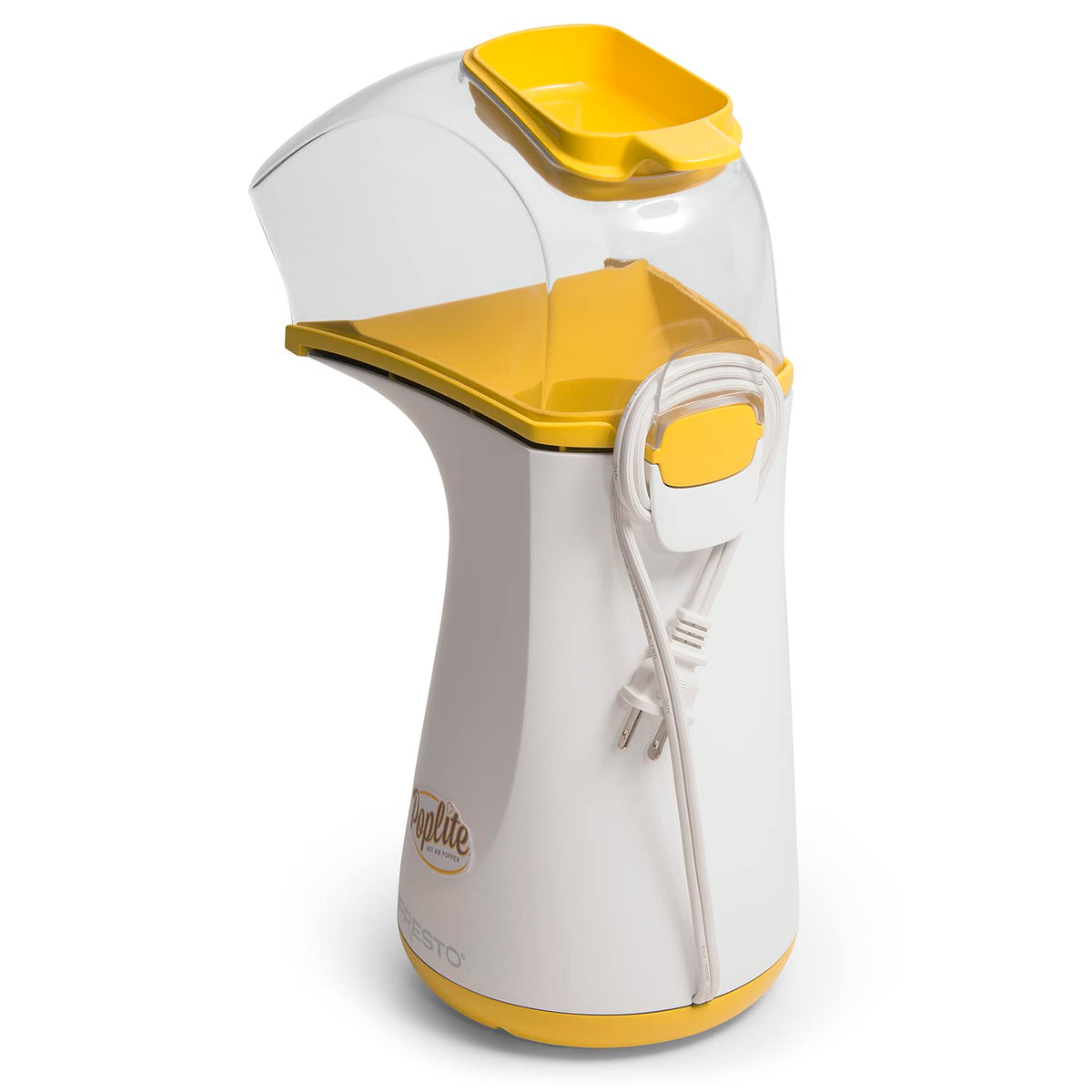 Presto PopLite yellow unit adds playful kitchen color.