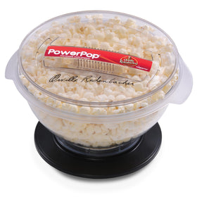 Presto PowerPop base and bowl for focused microwave popping.