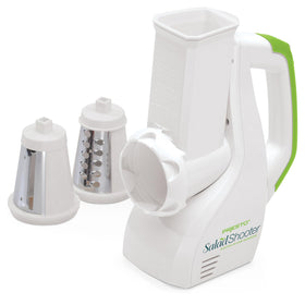 Presto Salad Shooter base with cones, quick setup for easy prep