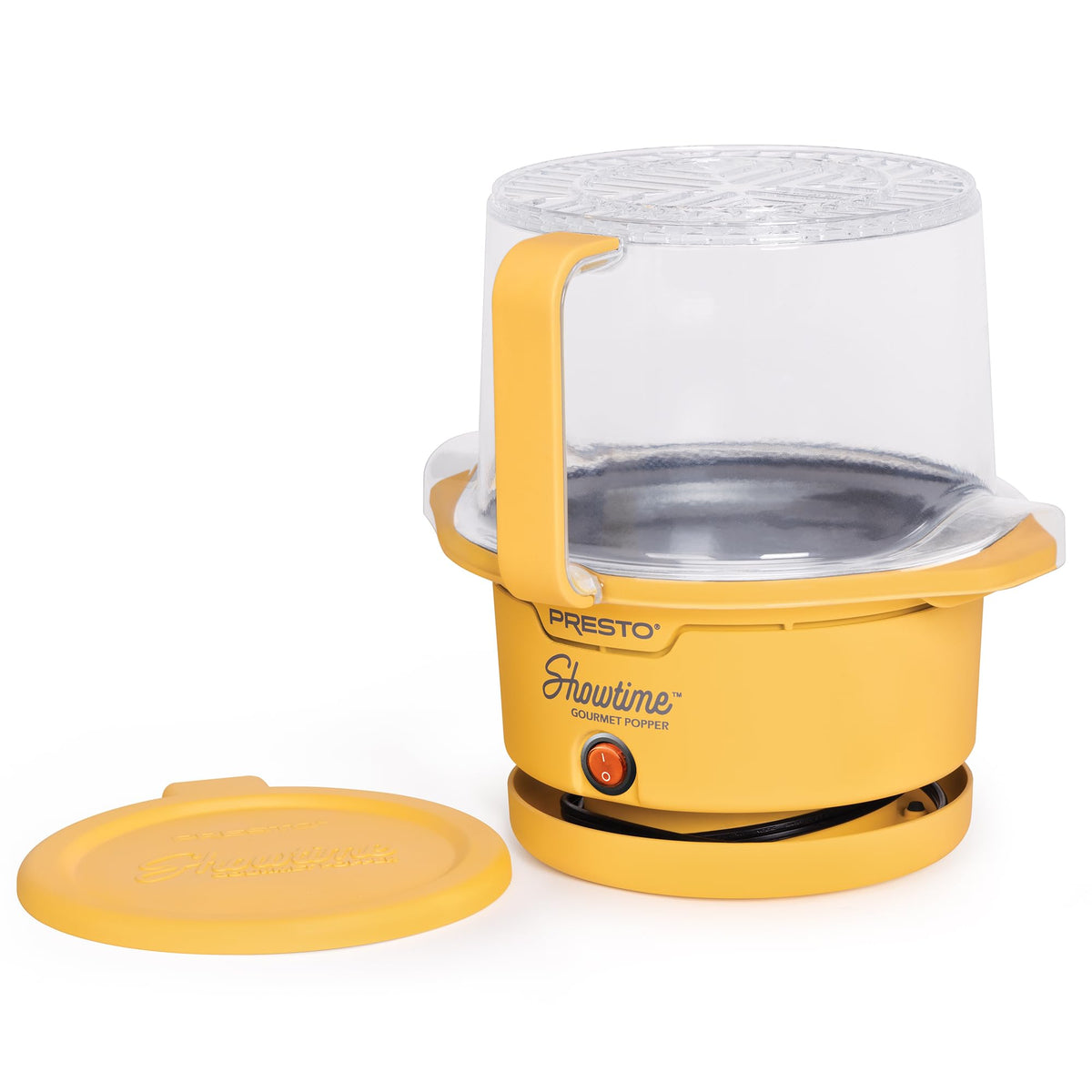 Presto Showtime compact base nest inside lid to save space