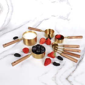 PrettyFine gold-tone kitchen tools elevate style and organization