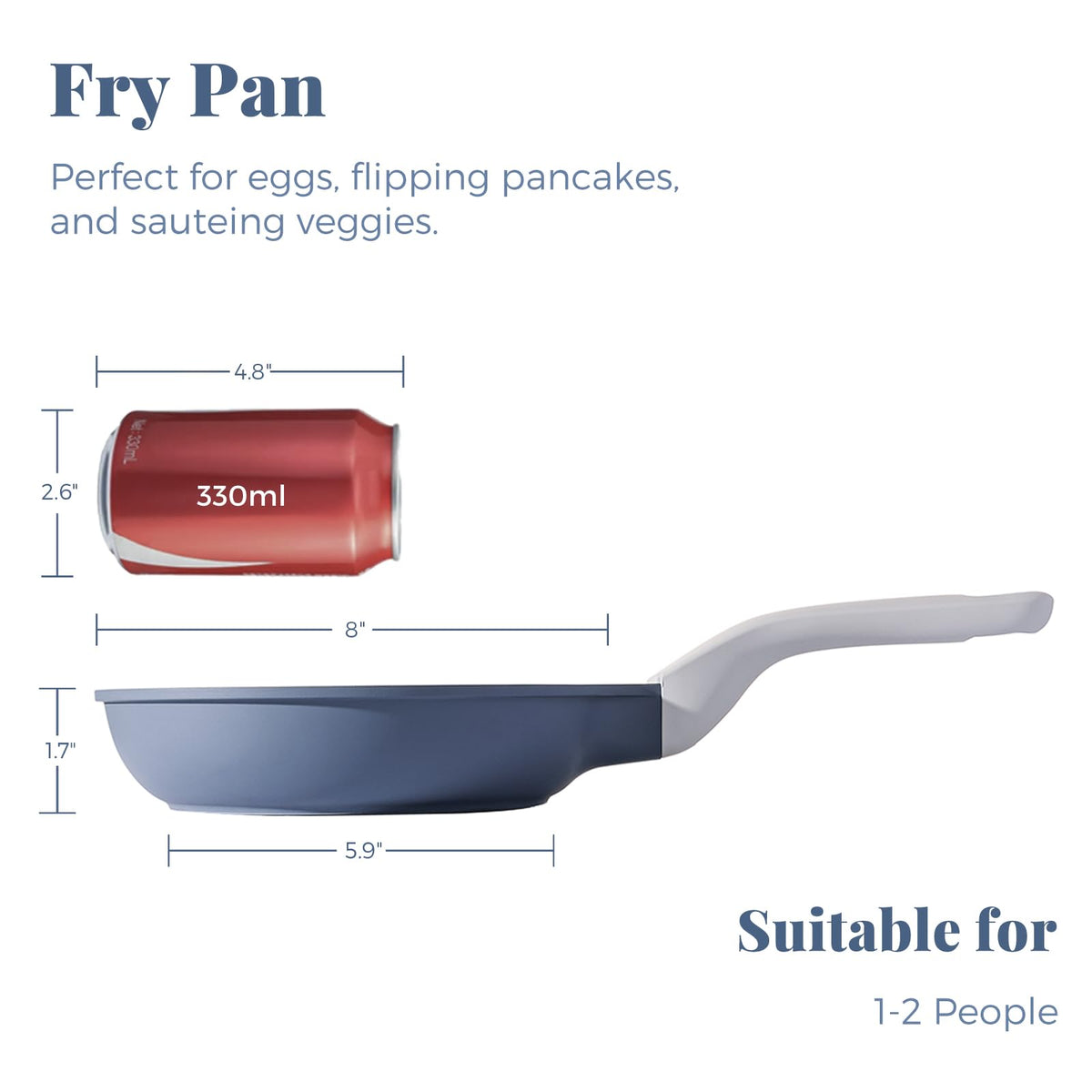 PRICUSIS ceramic nonstick coating enabling easy release and low oil